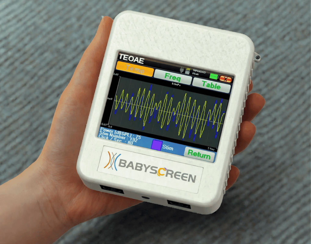 Máy đo âm ốc tai OAE Babyscreen Echodia sàng lọc chuẩn xác