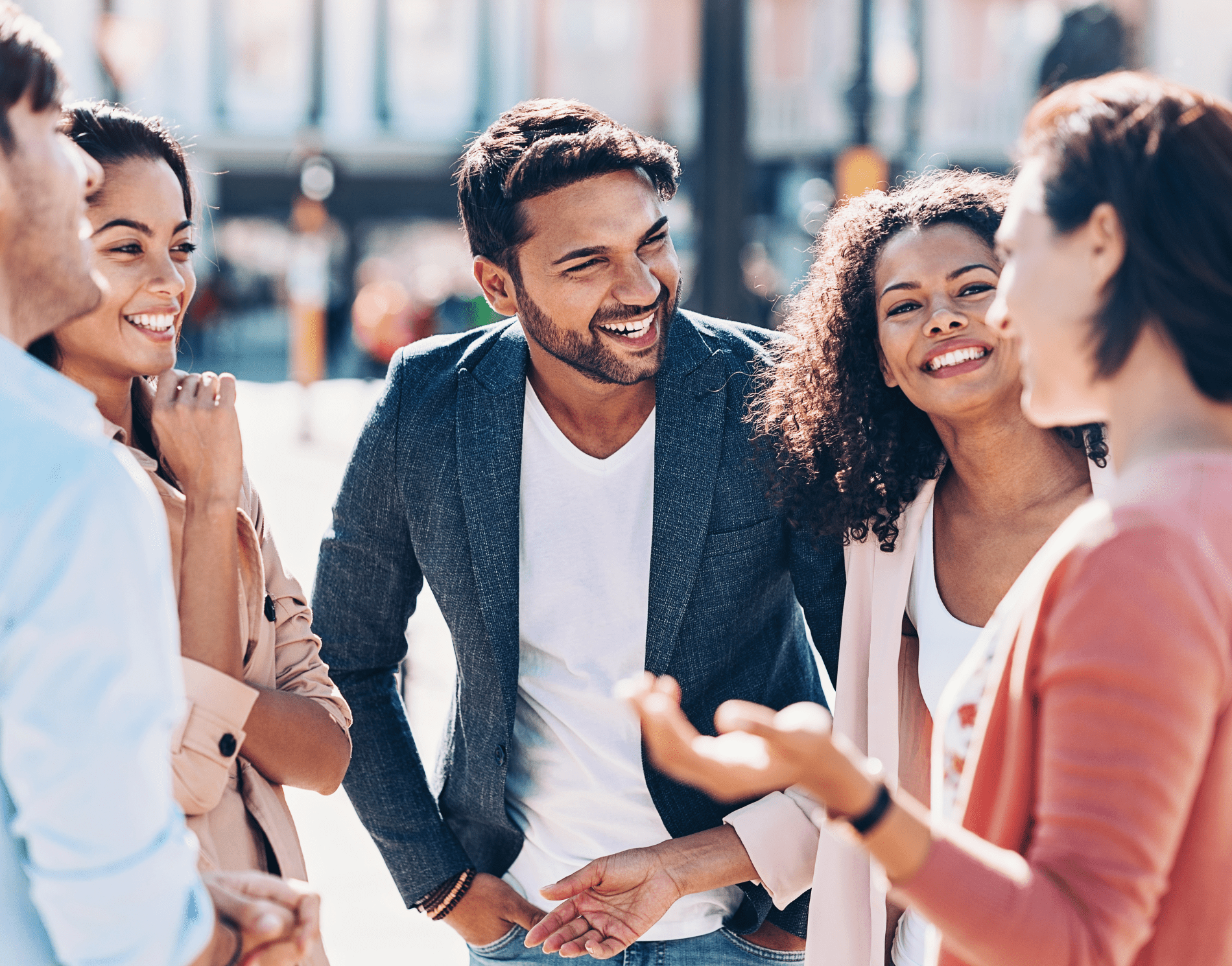 Dễ dàng hòa nhập vào trong các cuộc trò chuyện đông người