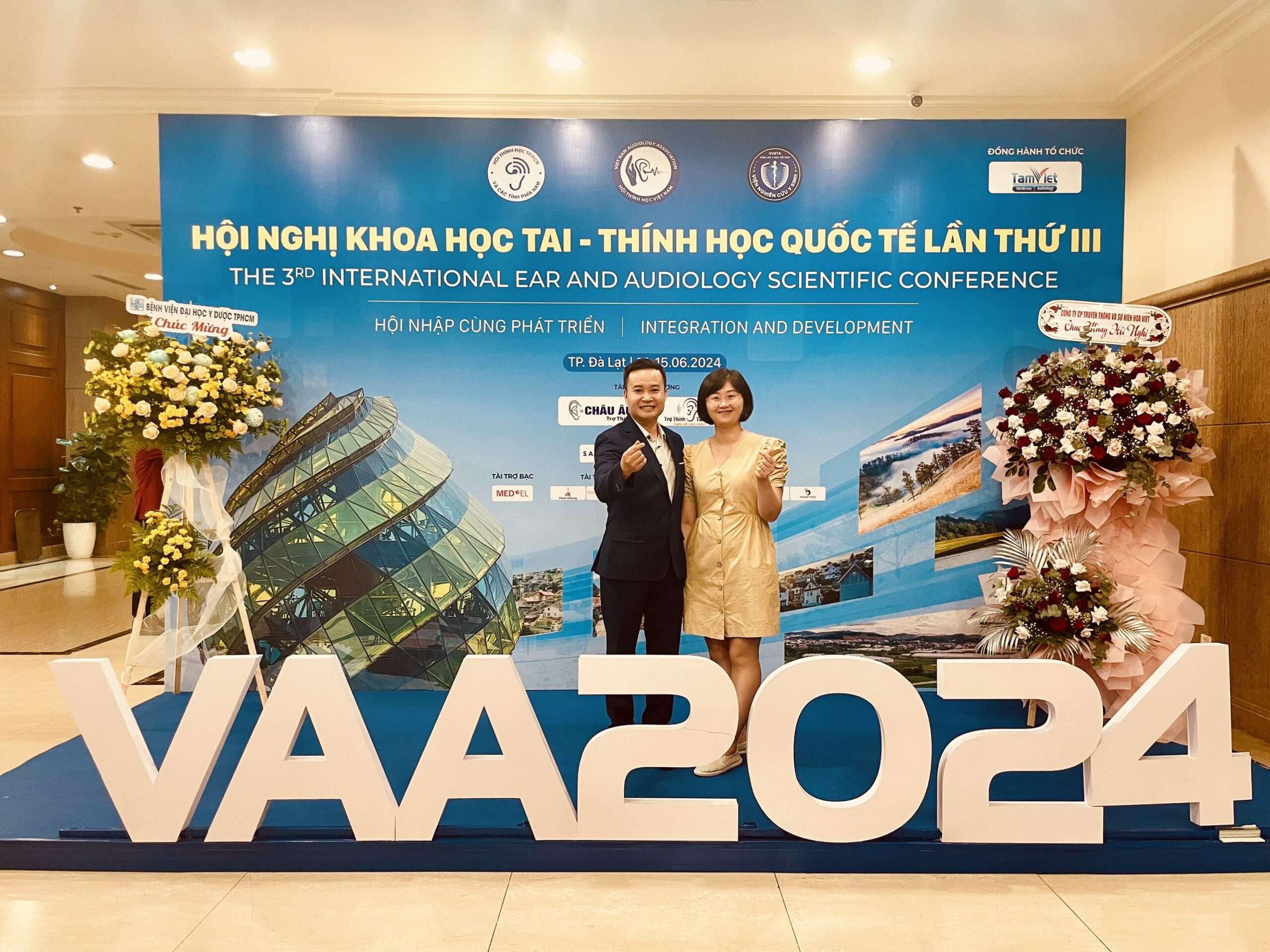 Hội nghị thính học quốc tế Đà Lạt 2024 vinh danh 3