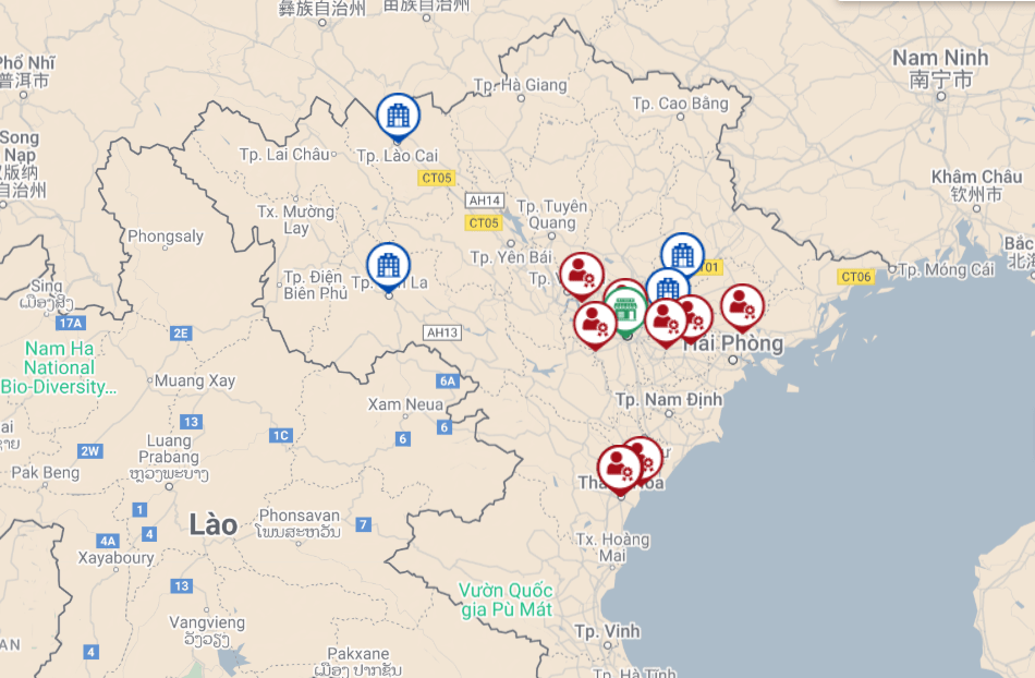 Bản đồ đại sứ Paris Hearing