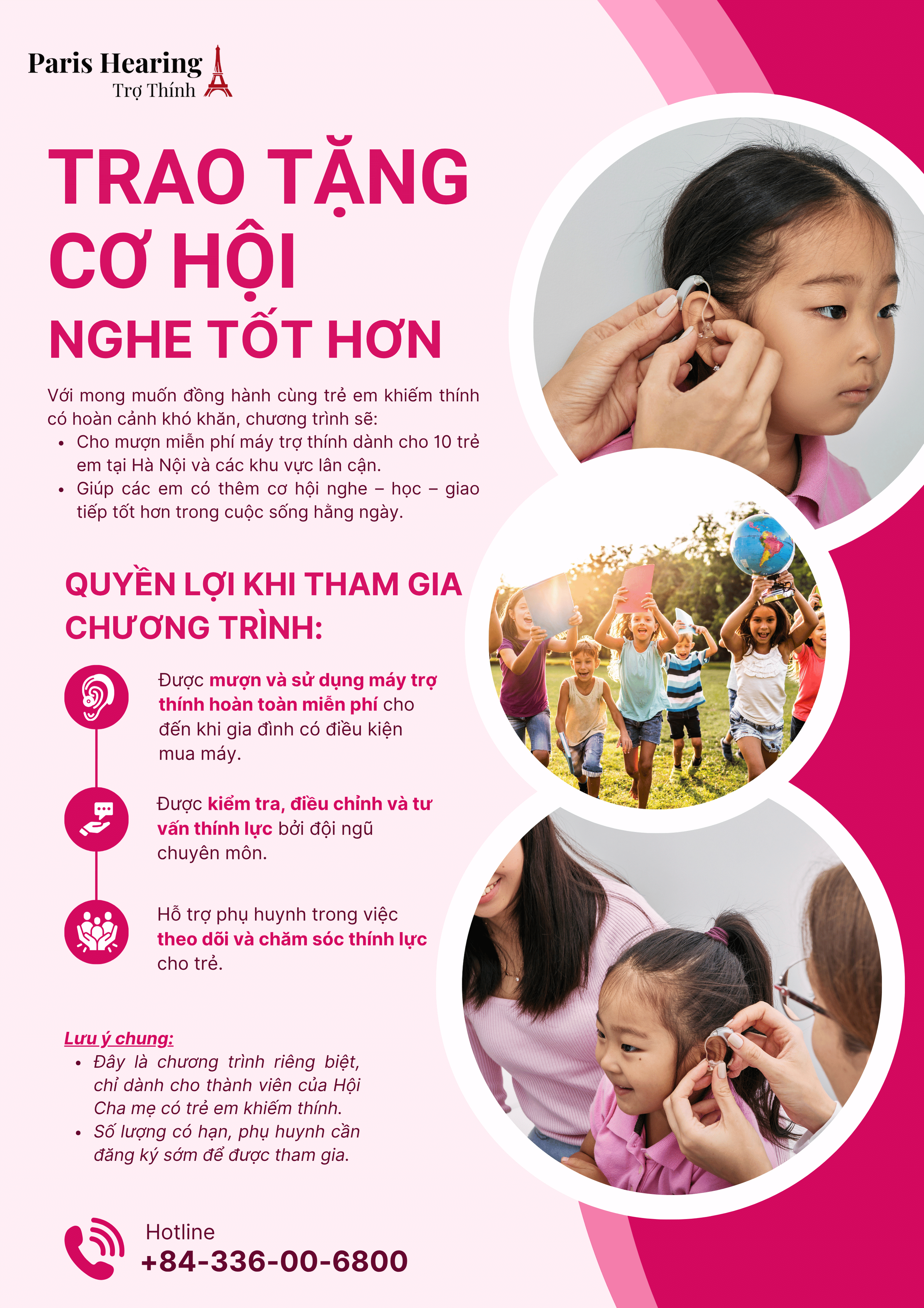 Chương trình 1 - Ưu đãi Hội cha mẹ trẻ em khiếm thính Việt Nam (2)